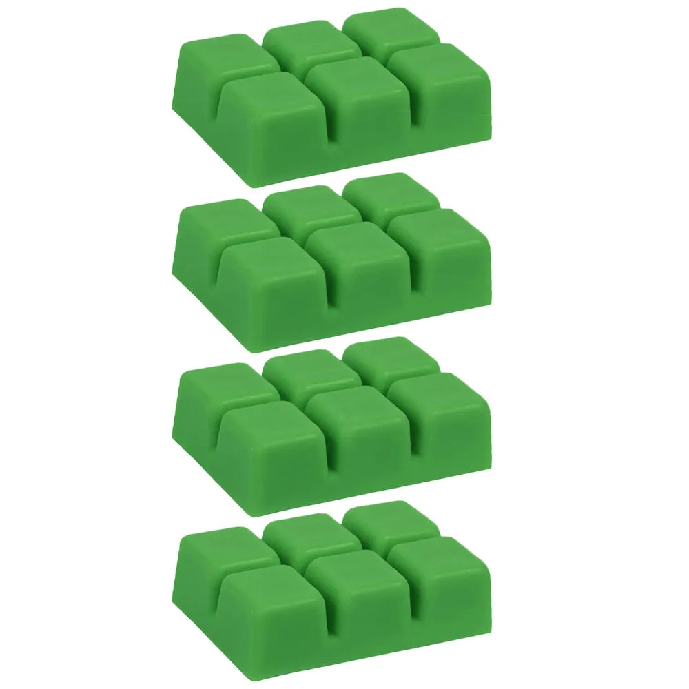 4 Pack Cube Wax Melts Tarts Eucalyptus Scented Candle Warmers Fragrance 2.46oz