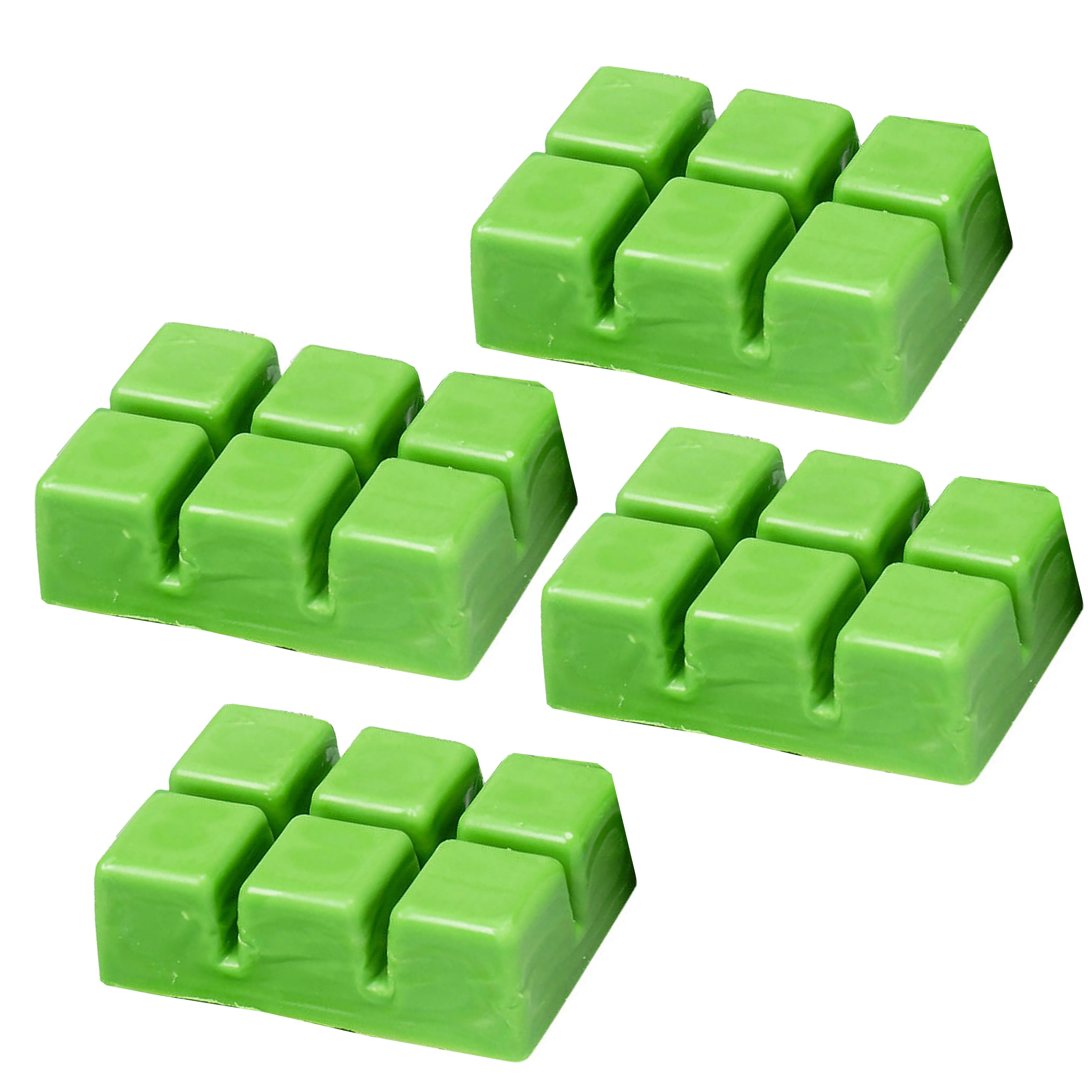4 Pk Coconut Lime Scented Tarts Cubes Wax Melts Candle Warmers Fragrance 2.5oz