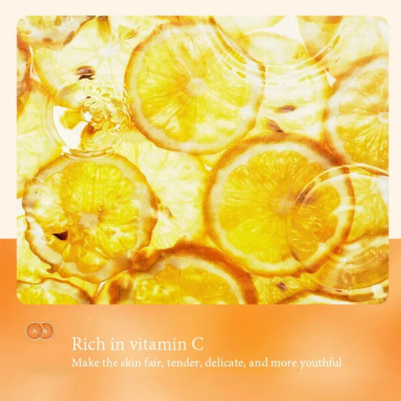 60pcs Vitamin c Moisturizing Refreshing Brightening Nourishing Face Essence/serum