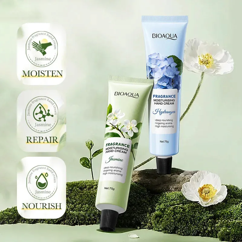 75G Lavender Sakura Hand Cream Moisturizing & Nourishing