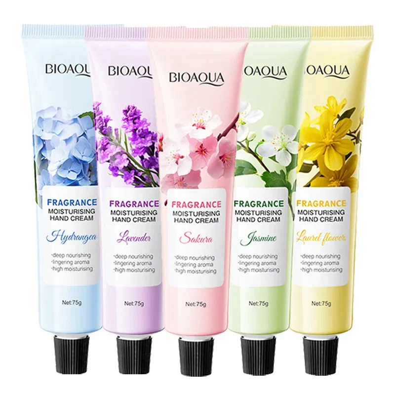 75G Lavender Sakura Hand Cream Moisturizing & Nourishing