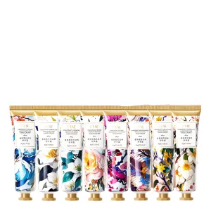 8 Piece Flower Fragrance Hand Cream Set For Moisturizing Nourishing And Repairing Hands