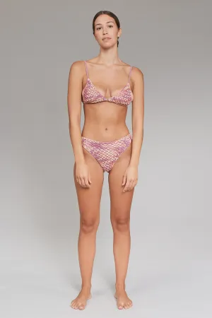 ACACIA Resort 2025 Baja Crochet Top in Thistle