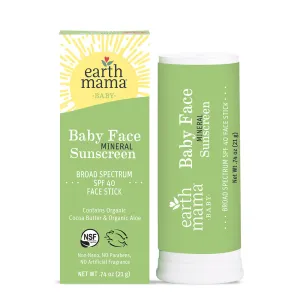 Baby Face Mineral Sunscreen Face Stick - SPF 40