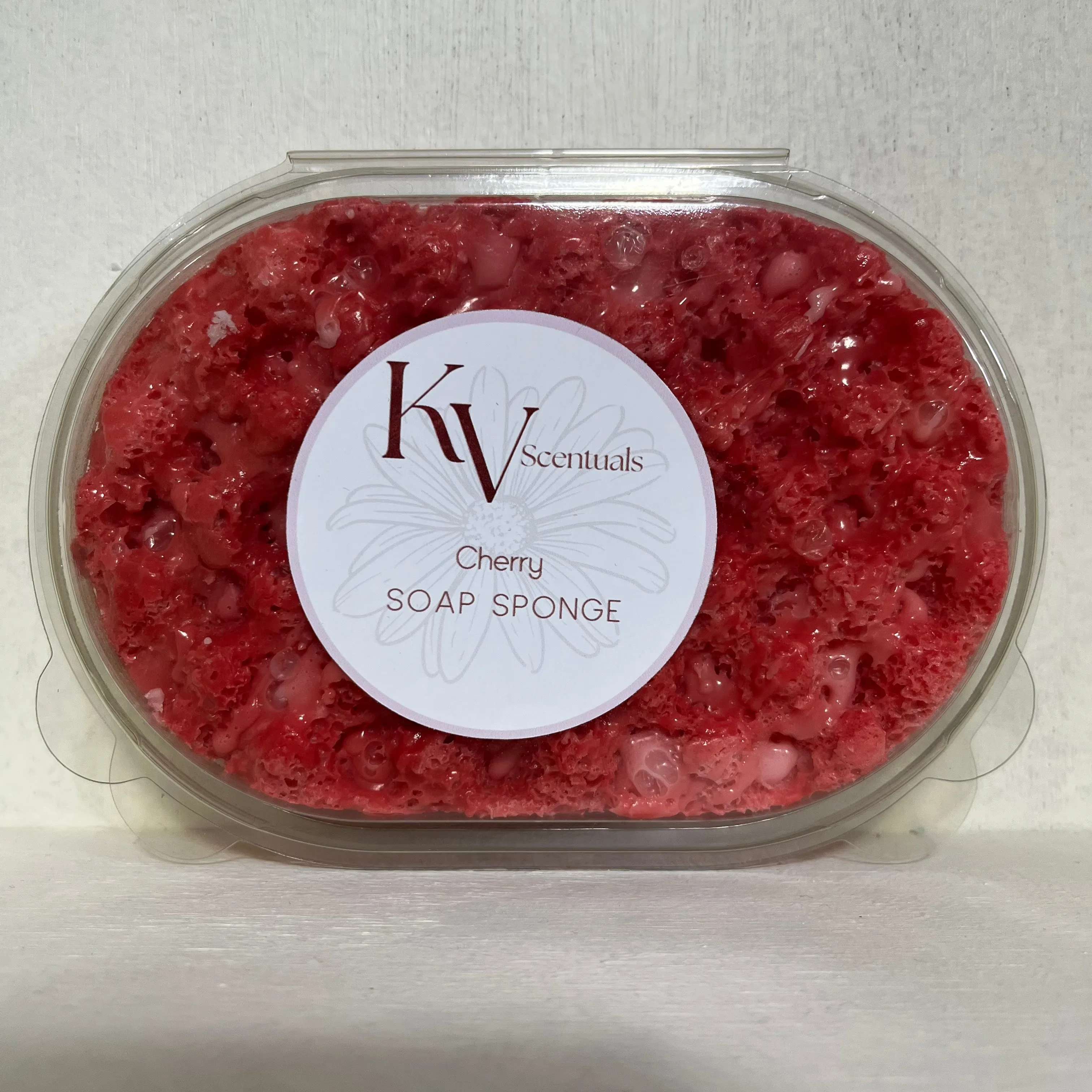 Cherry Exfoliating Soap Sponge