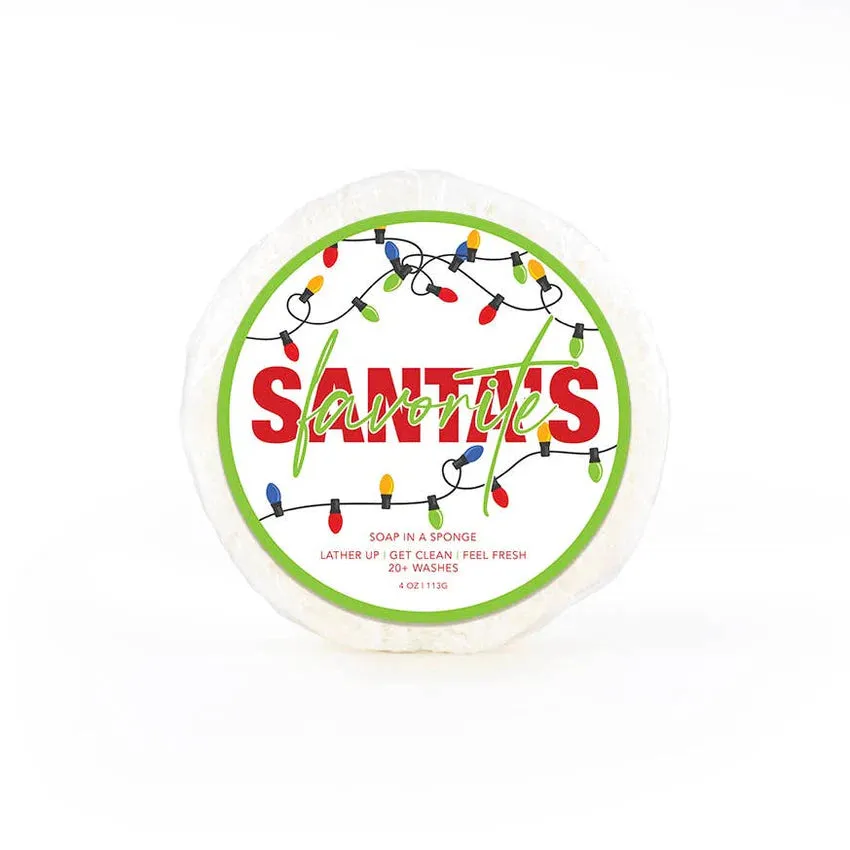CHRISTMAS SOAP SPONGES