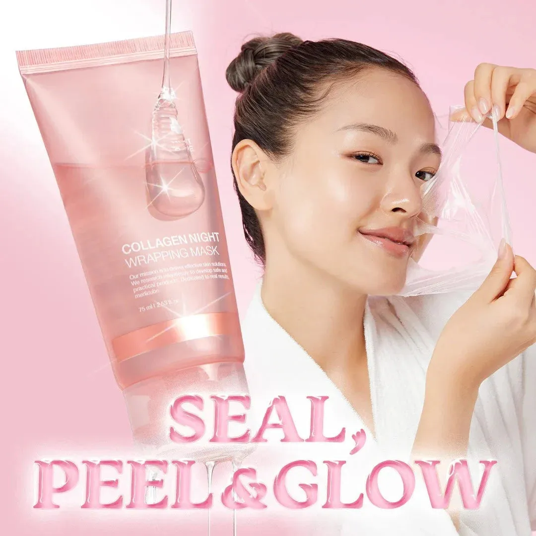 Collagen Night Wrapping Peel Off Mask 