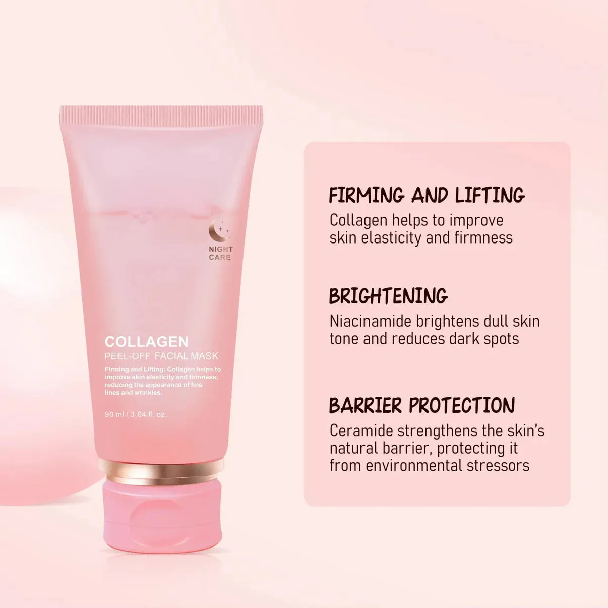 Collagen Night Wrapping Peel Off Mask 