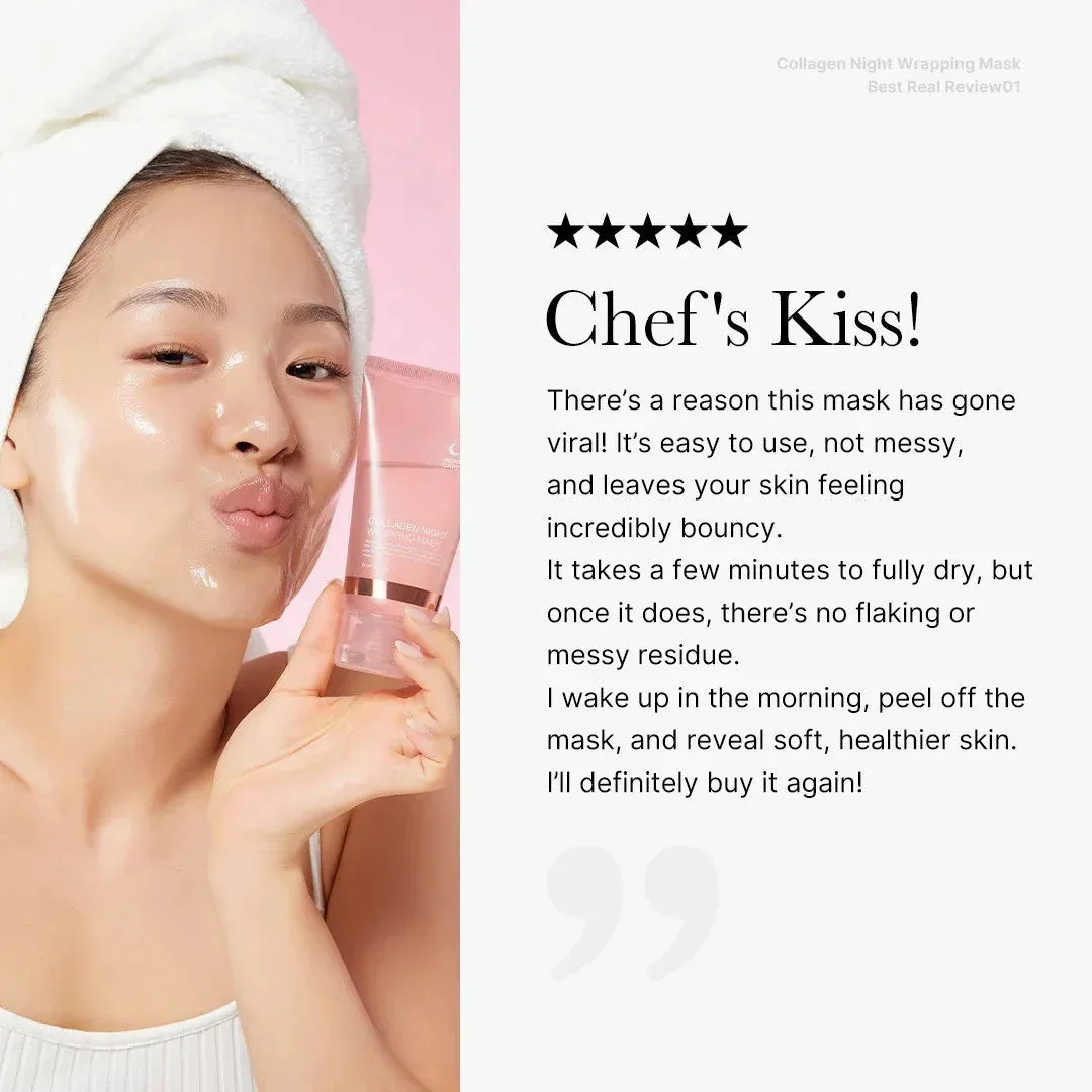 Collagen Night Wrapping Peel Off Mask 