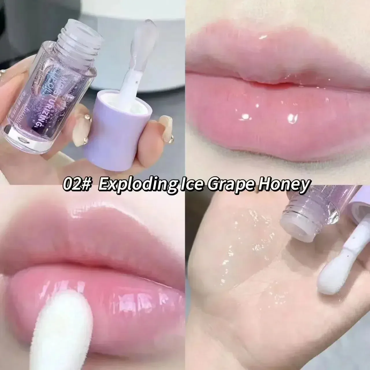 Crystal Clear Fruit Lip Oil: Moisturizing Gloss & Plumper