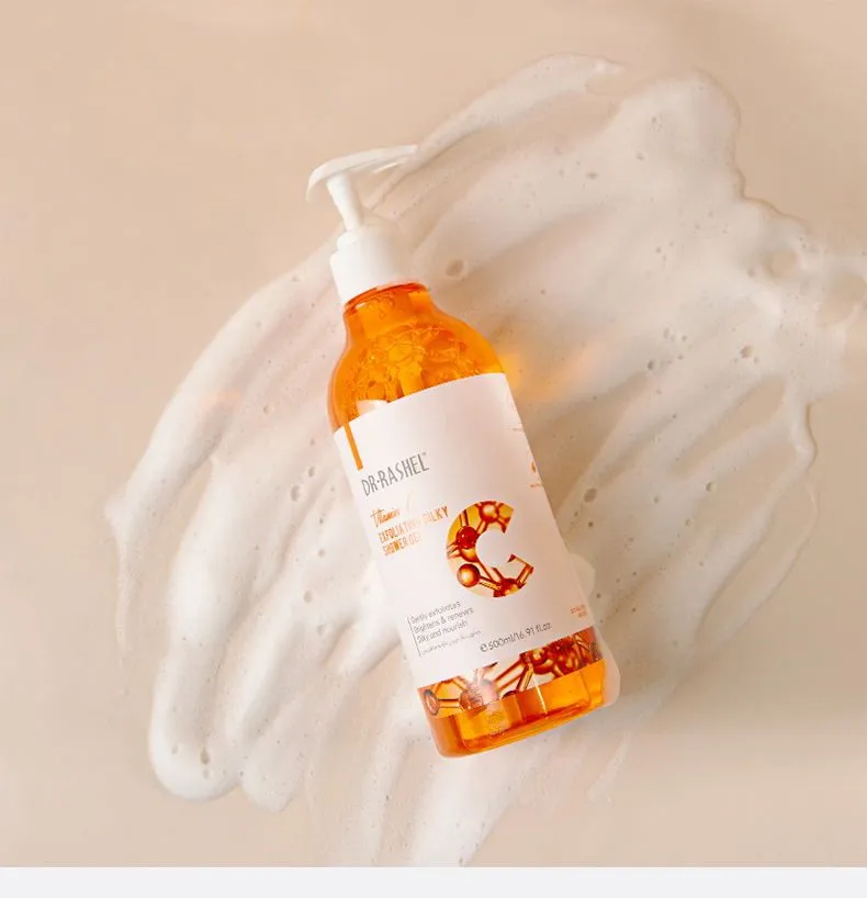 Dr.Rashel Vitamin C Exfoliating Silky Shower Gel 500ml DRL- 1686