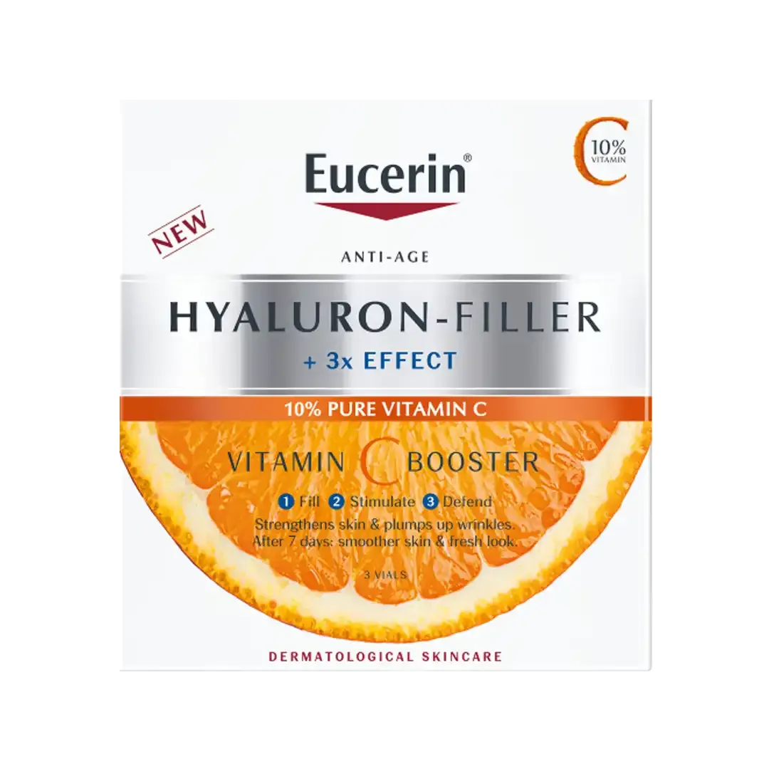 Eucerin Hyaluron-Filler Vitamin C Booster, 3 Vials