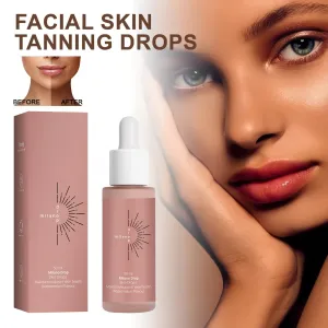 Fine Line Repair Skin Serum Dark Bronzer Self Tanning Serum Drops