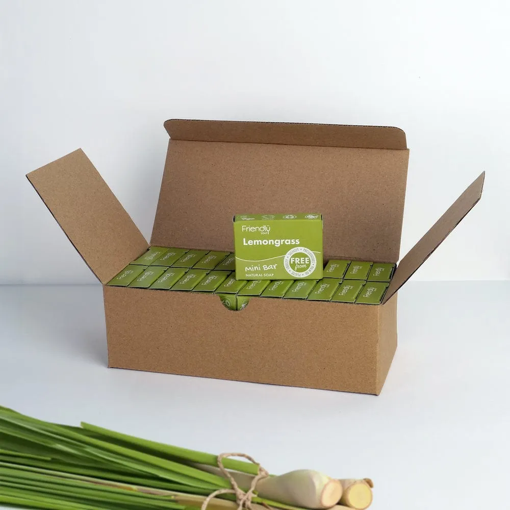 Friendly Soap - Lemongrass & Hemp Mini Bar