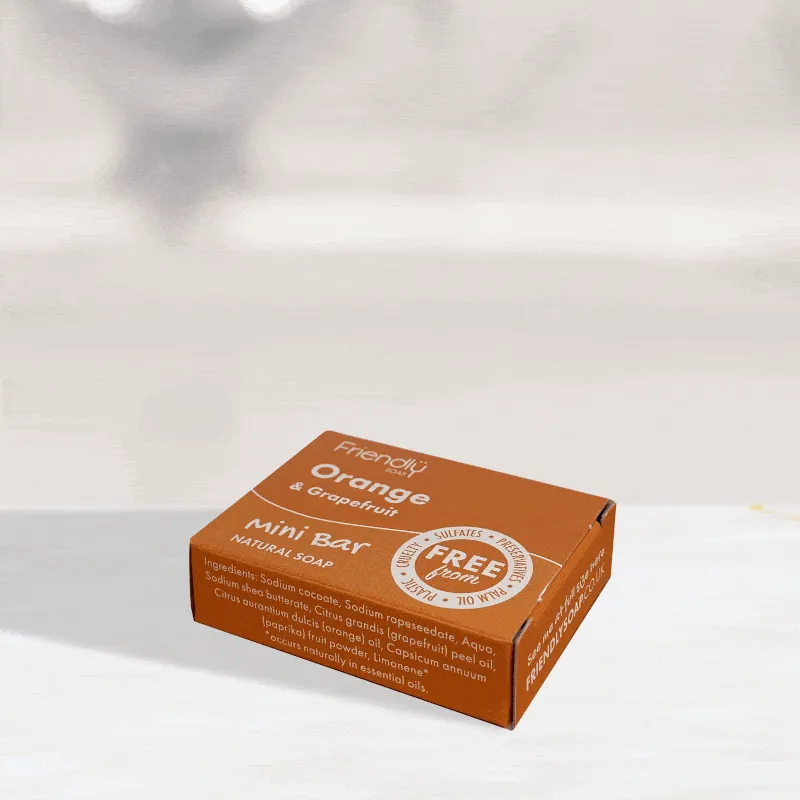 Friendly Soap - Lemongrass & Hemp Mini Bar
