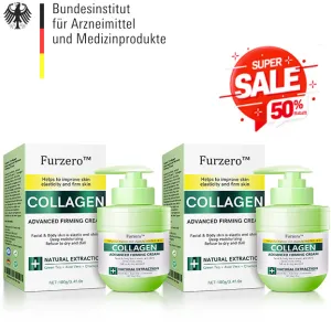 GMP-zertifiziertFurzero Anti-Aging Creme  KollagenFest fr Gesicht & Augen