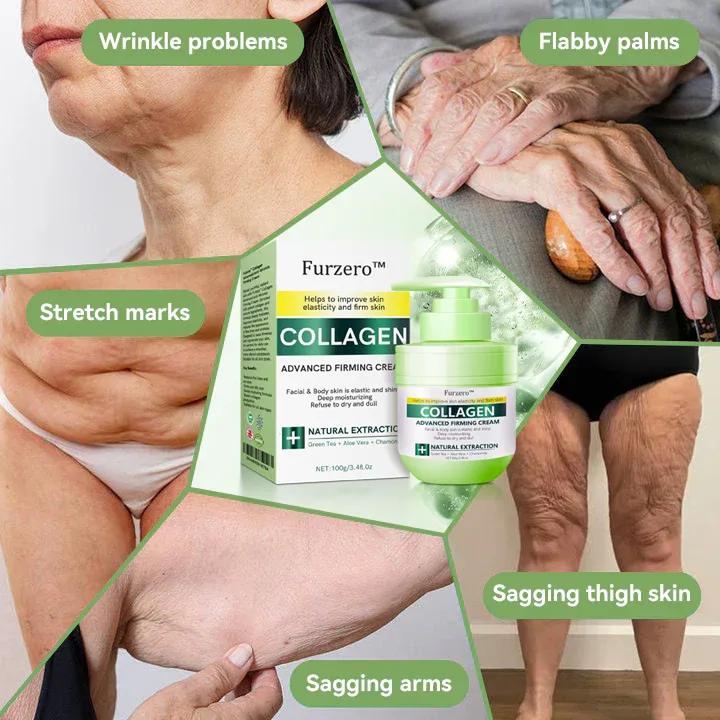 GMP-zertifiziertFurzero Anti-Aging Creme  KollagenFest fr Gesicht & Augen