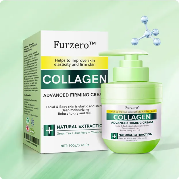 GMP-zertifiziertFurzero Anti-Aging Creme  KollagenFest fr Gesicht & Augen