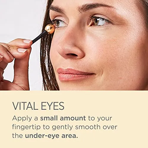 ISDIN Isdinceutics Vital Eyes - Night Eye Cream for Wrinkles Formulated with Melatonin, Cooling Applicator Included