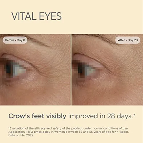 ISDIN Isdinceutics Vital Eyes - Night Eye Cream for Wrinkles Formulated with Melatonin, Cooling Applicator Included