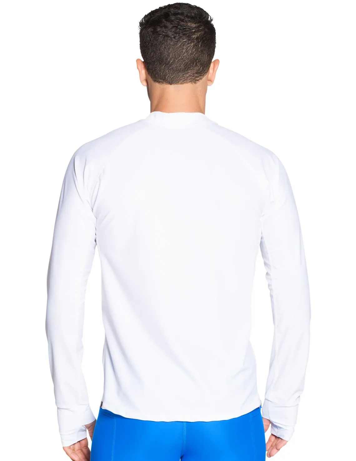 Men's Snorkel Hawaii Fish ID Rash Guard - White