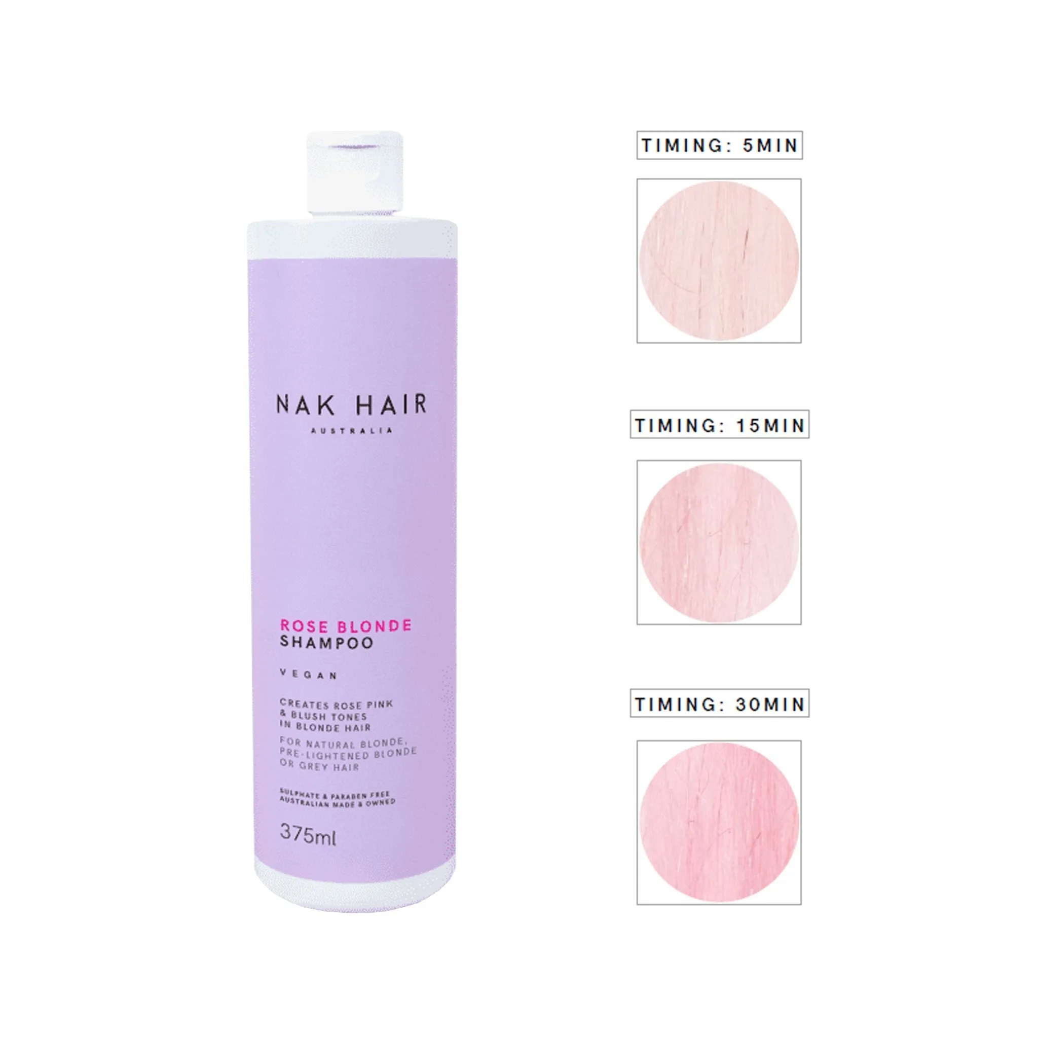 Nak Rose Blonde Shampoo
