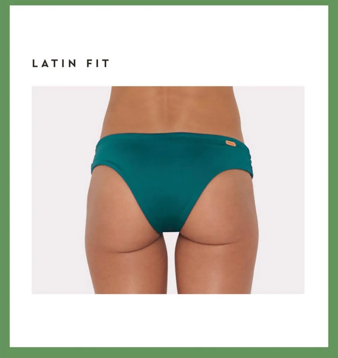 Palms bikini bottom