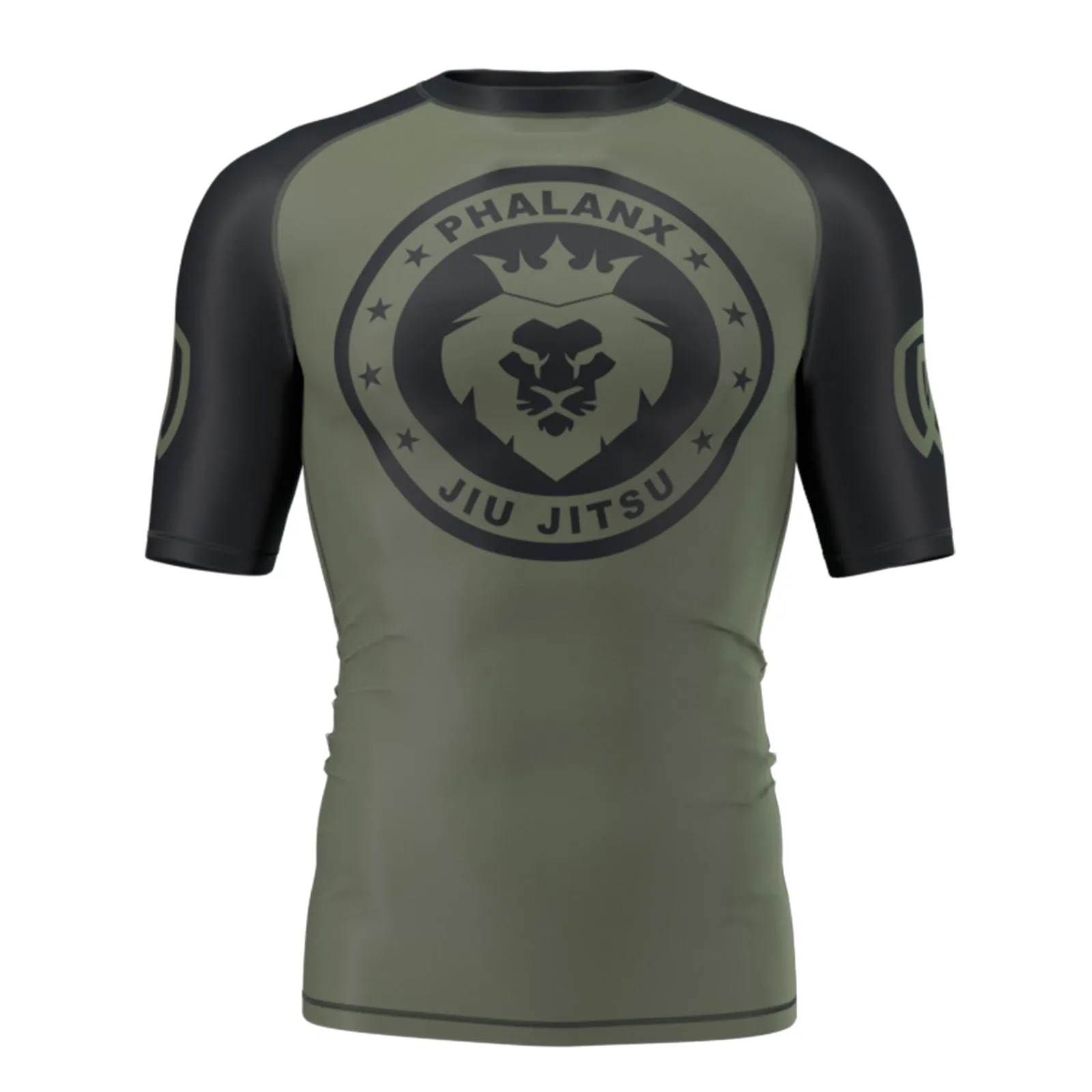 Phalanx "King Olive" Short Sleeve Rash Guard