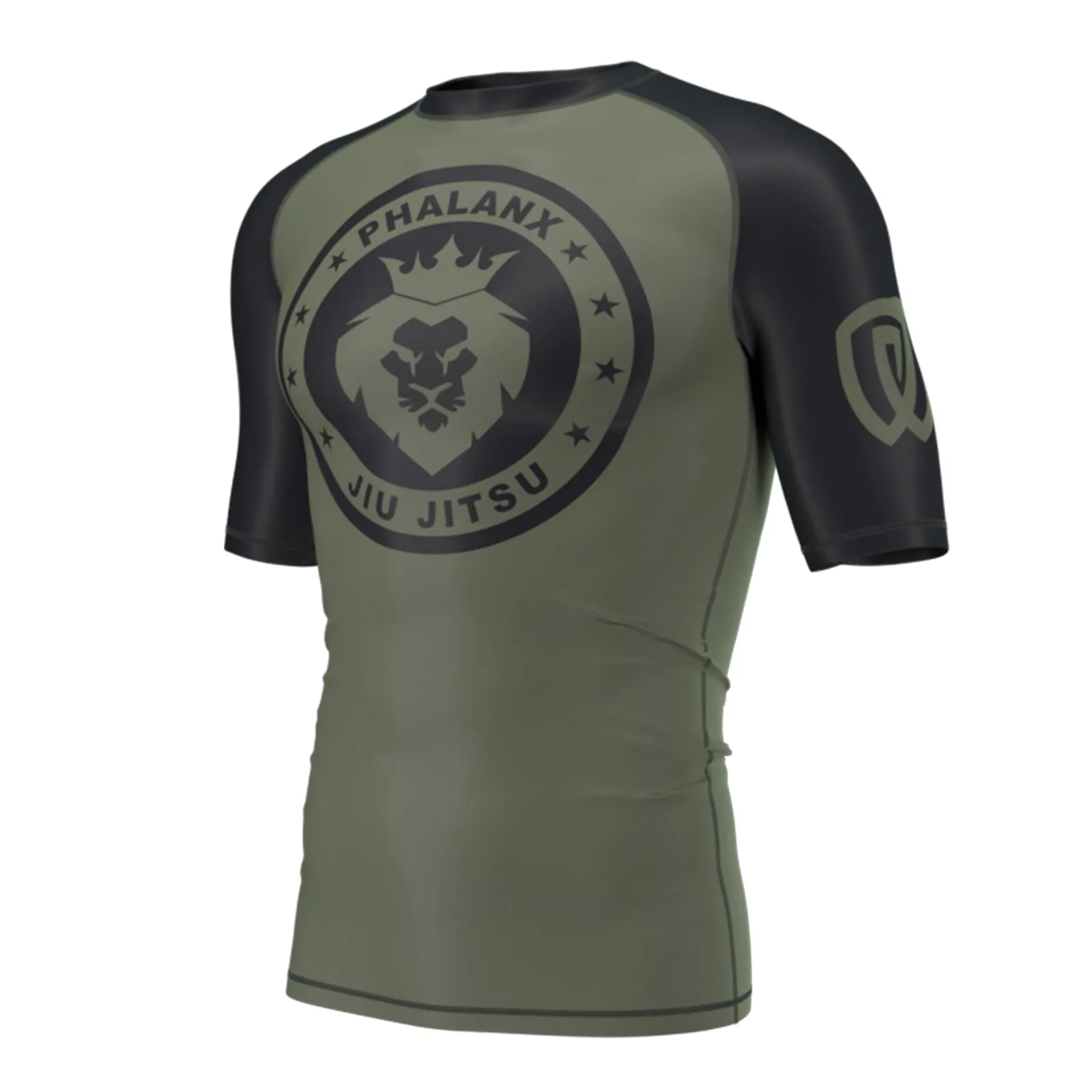 Phalanx "King Olive" Short Sleeve Rash Guard