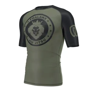 Phalanx "King Olive" Short Sleeve Rash Guard