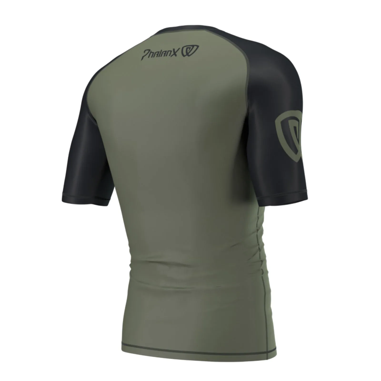 Phalanx "King Olive" Short Sleeve Rash Guard