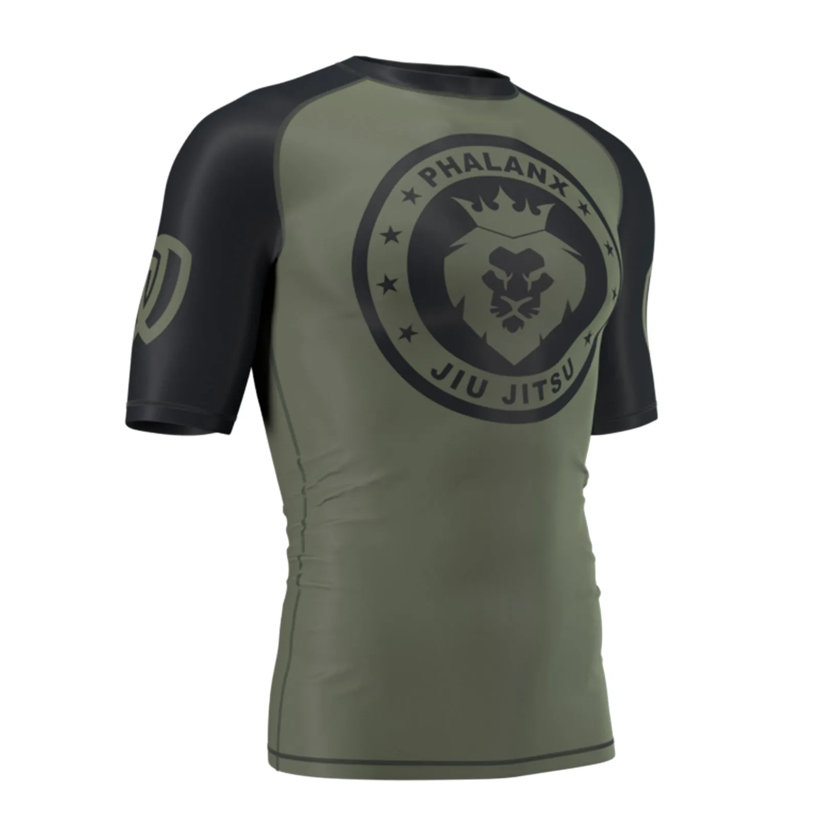 Phalanx "King Olive" Short Sleeve Rash Guard