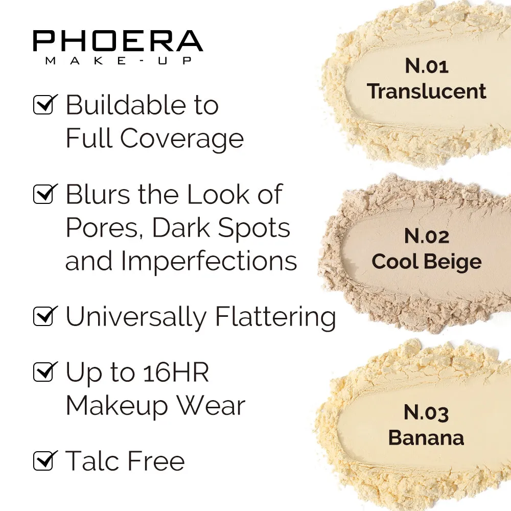 PHOERA Lasting Flawless Loose Setting Powder Big Size
