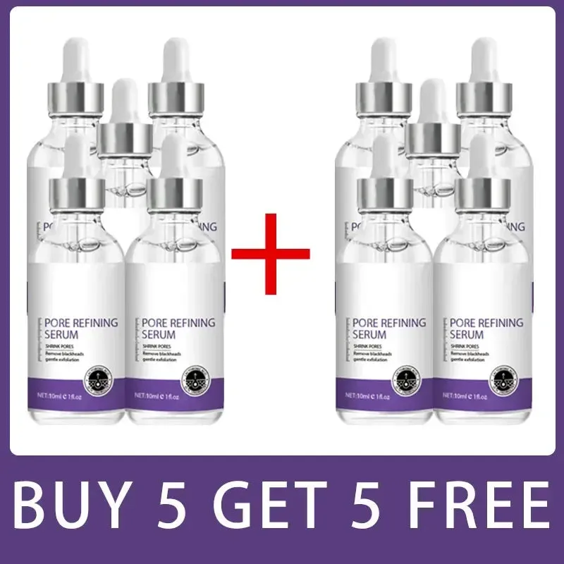 Pore Skin Care Serum Facial Essence for Shrinking Pores Relieving Dryness Moisturizing Oil Control Firming