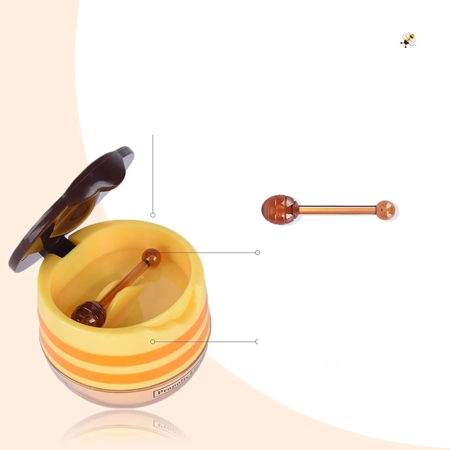 Propolis honung fuktgivande lppbalsam