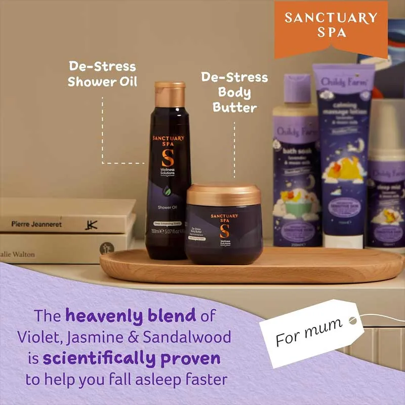 Sanctuary X Childs Farm Mum and Baby Sweet Dreams Gift