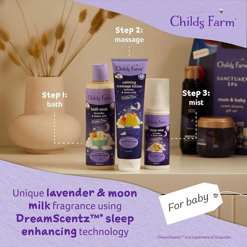Sanctuary X Childs Farm Mum and Baby Sweet Dreams Gift