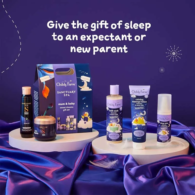 Sanctuary X Childs Farm Mum and Baby Sweet Dreams Gift
