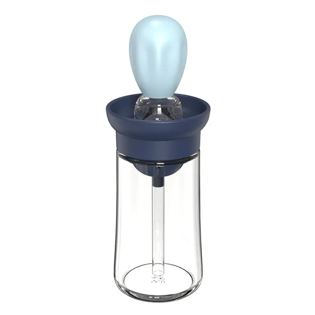 Silicone Oil Bottle Baking Barbecue Grill Oil Brush Dispenser