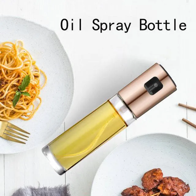 Silicone Oil Bottle Baking Barbecue Grill Oil Brush Dispenser