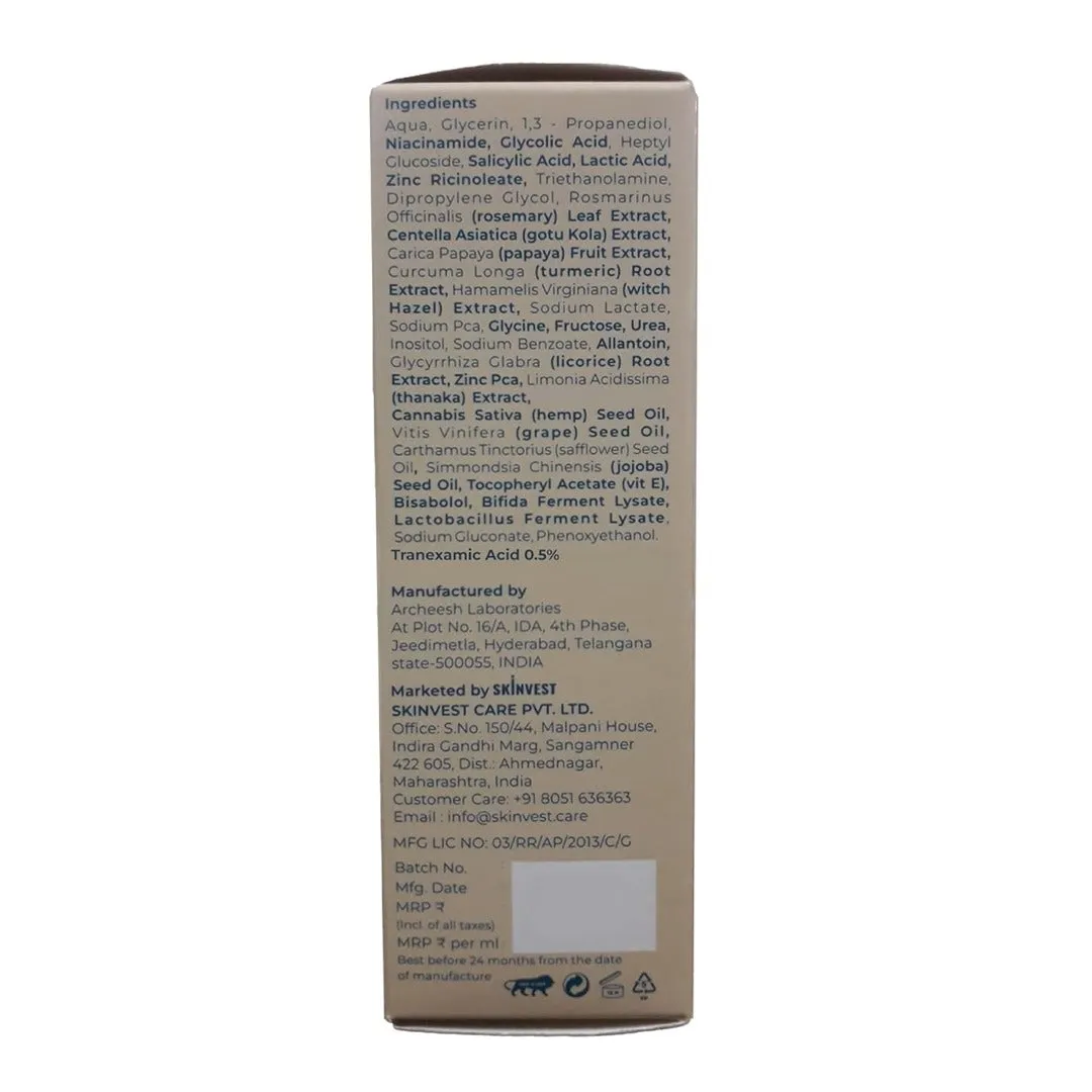 Skinvest Smoothie In-Shower Body Conditioner 150ml   Bye Bye Bumps Exfoliating Mist 50ml, Reduces body acne, long lasting hydration In 1 use, Repairs Skin Bumps & Uneven Texture, For Men & Women