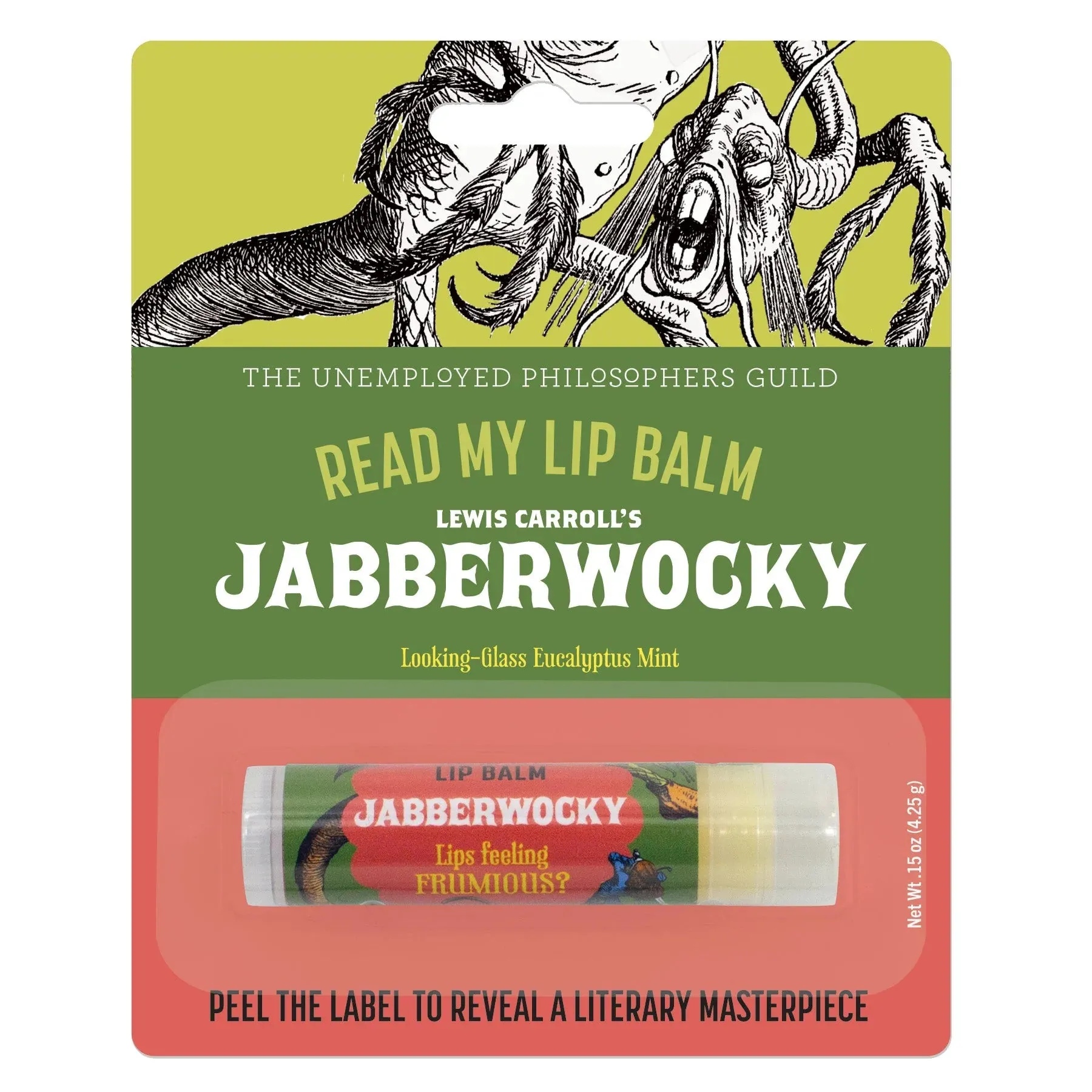 The Unemployed Philosopher's Guild Jabberwocky Read My Lip Balm