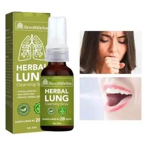 Throat Spray Lung Cleaning Herbal Body Health Ointment Care Inflammation Cleansing Cream Creams Skin Mouth Throat C0C3