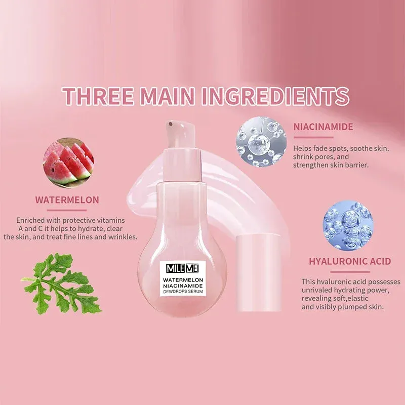 Watermelon Nicotinamide Glow Essence  Brightening & Moisturizing